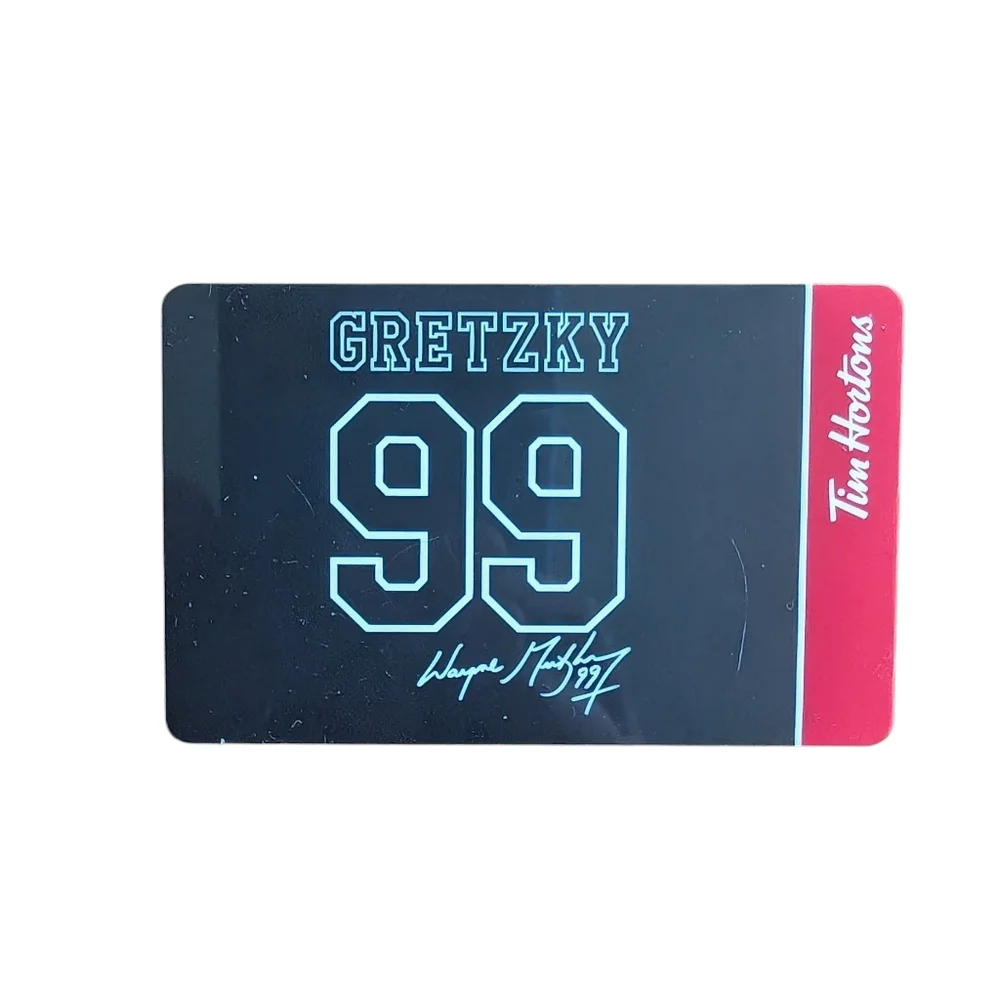Tim Hortons Gift Cards Wayne Gretzky #99 Vintage Timbits Hockey Zero Balance - Picture 4 of 5
